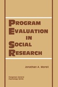 Cover: Program Evaluation in Social Research - Elsevier
