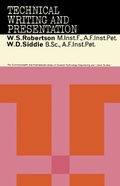 Cover: Technical Writing & Presentation - Elsevier
