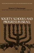Cover: Society, Schools and Progress in Israel - Elsevier