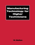 Cover: Manufacturing Technology for Higher Technicians - Elsevier