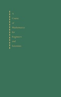 Cover: A Course of Mathematics for Engineers and Scientists - Elsevier
