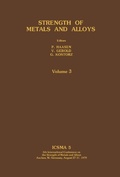 Cover: Strength of Metals and Alloys - Elsevier