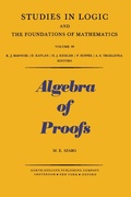 Cover: Algebra of Proofs - Elsevier
