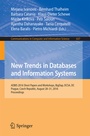 Cover: New Trends in Databases and Information Systems - Springer