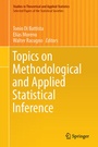Cover: Topics on Methodological and Applied Statistical Inference - Springer