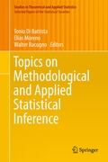 Cover: Topics on Methodological and Applied Statistical Inference - Springer