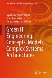 Enlarge image Cover: Green IT Engineering: Concepts, Models, Complex Systems Architectures - Springer