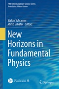 Cover: New Horizons in Fundamental Physics - Springer