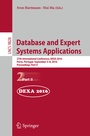 Cover: Database and Expert Systems Applications - Springer