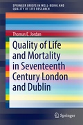 Cover: Quality of Life and Mortality in Seventeenth Century London and Dublin - Springer