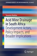 Cover: Acid Mine Drainage in South Africa - Springer