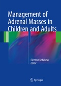 Cover: Management of Adrenal Masses in Children and Adults - Springer