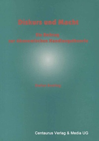 Enlarge image Cover: Diskurs und Macht - Centaurus Verlag & Media