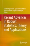 Cover: Recent Advances in Robust Statistics: Theory and Applications - Springer