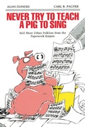 Cover: Never Try to Teach a Pig to Sing - Wayne State University Press