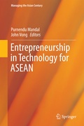 Cover: Entrepreneurship in Technology for ASEAN - Springer
