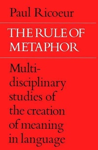 Enlarge image Cover: The Rule of Metaphor - University of Toronto Press