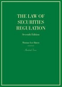 Enlarge image Cover: The Law of Securities Regulation - West Academic Press