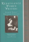 Cover: Renaissance Women Writers - Wayne State University Press