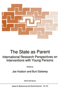 Enlarge image Cover: The State as Parent - Kluwer Academic Publishers