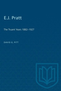 Enlarge image Cover: E.J. Pratt - University of Toronto Press