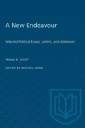 Cover: New Endeavour - University of Toronto Press
