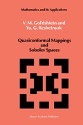 Cover: Quasiconformal Mappings and Sobolev Spaces - Springer