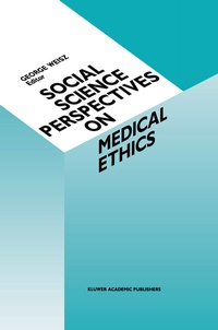 Abbildung von: Social Science Perspectives on Medical Ethics - Springer