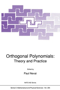 Enlarge image Cover: Orthogonal Polynomials - Springer