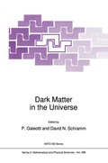 Cover: Dark Matter in the Universe - Springer