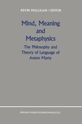 Cover: Mind, Meaning and Metaphysics - Springer