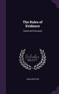 Cover: The Rules of Evidence - Palala Press
