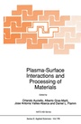 Cover: Plasma-Surface Interactions and Processing of Materials - Springer