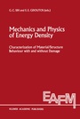 Cover: Mechanics and Physics of Energy Density - Springer