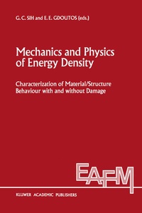 Enlarge image Cover: Mechanics and Physics of Energy Density - Springer