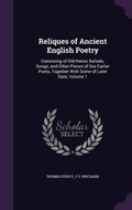 Cover: Reliques of Ancient English Poetry - Palala Press