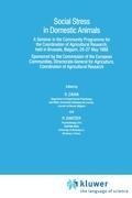 Cover: Social Stress in Domestic Animals - Kluwer Academic Publishers