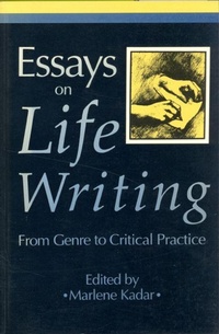 Enlarge image Cover: Essays on Life Writing - University of Toronto Press