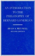 Cover: An Introduction to the Philosophy of Bernard Lonergan - University of Toronto Press
