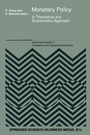 Cover: Monetary Policy - Kluwer Academic Publishers