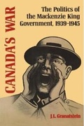 Cover: Canada's War - University of Toronto Press