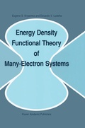 Cover: Energy Density Functional Theory of Many-Electron Systems - Kluwer Academic Publishers