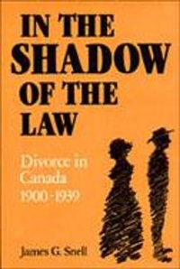 Bild: In the Shadow of the Law - University of Toronto Press