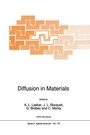 Cover: Diffusion in Materials - Springer