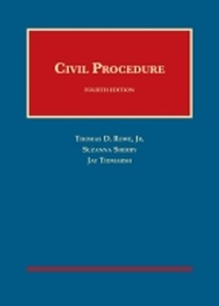 Enlarge image Cover: Civil Procedure - West Academic Press