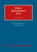 Cover: First Amendment Law - Foundation Press