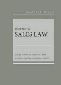 Enlarge image Cover: Learning Sales Law - West Academic Press