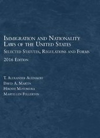 Abbildung von: Immigration and Nationality Laws of the United States - LEG Inc. (dba West Academic Publishing