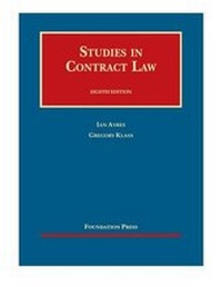 Abbildung von: Studies in Contract Law - Casebook Plus - LEG Inc. (dba West Academic Publishing