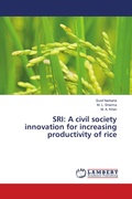 Cover: SRI: A civil society innovation for increasing productivity of rice - LAP Lambert Academic Publishing